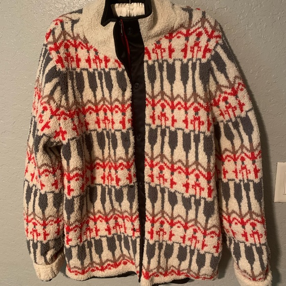 Anthropologie fleece zip up - Picture 1 of 4